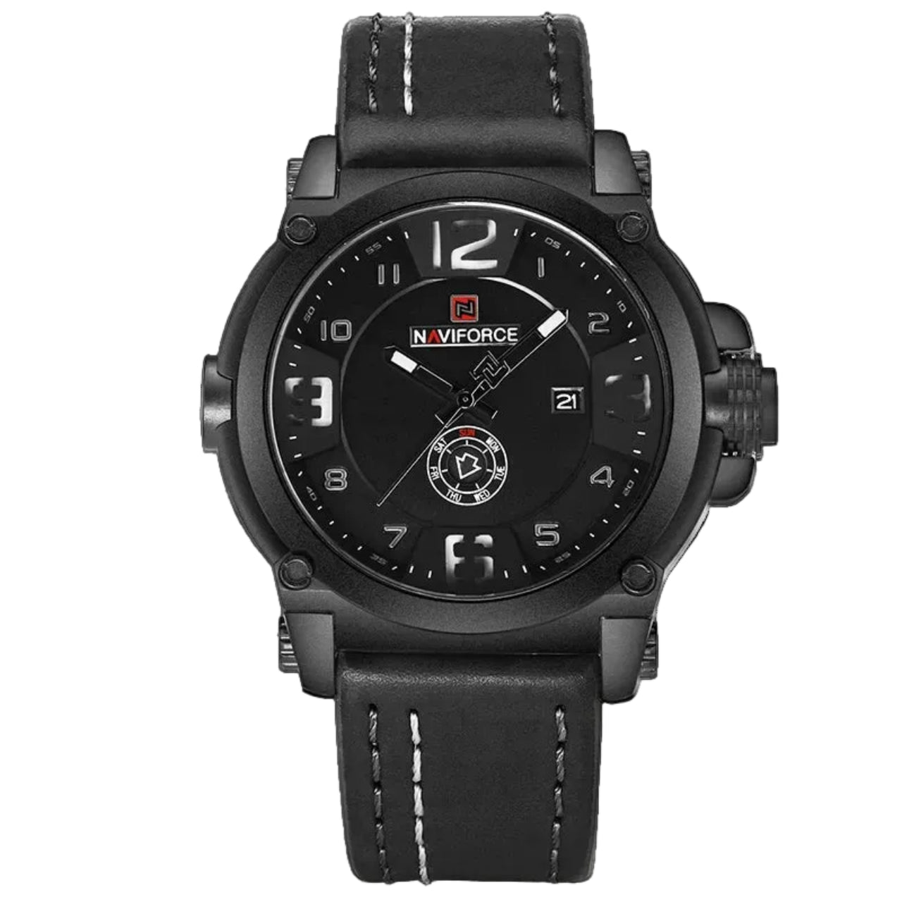 Relógio Masculino Naviforce NF9099 Quartzo Esportivo Luxo Casual