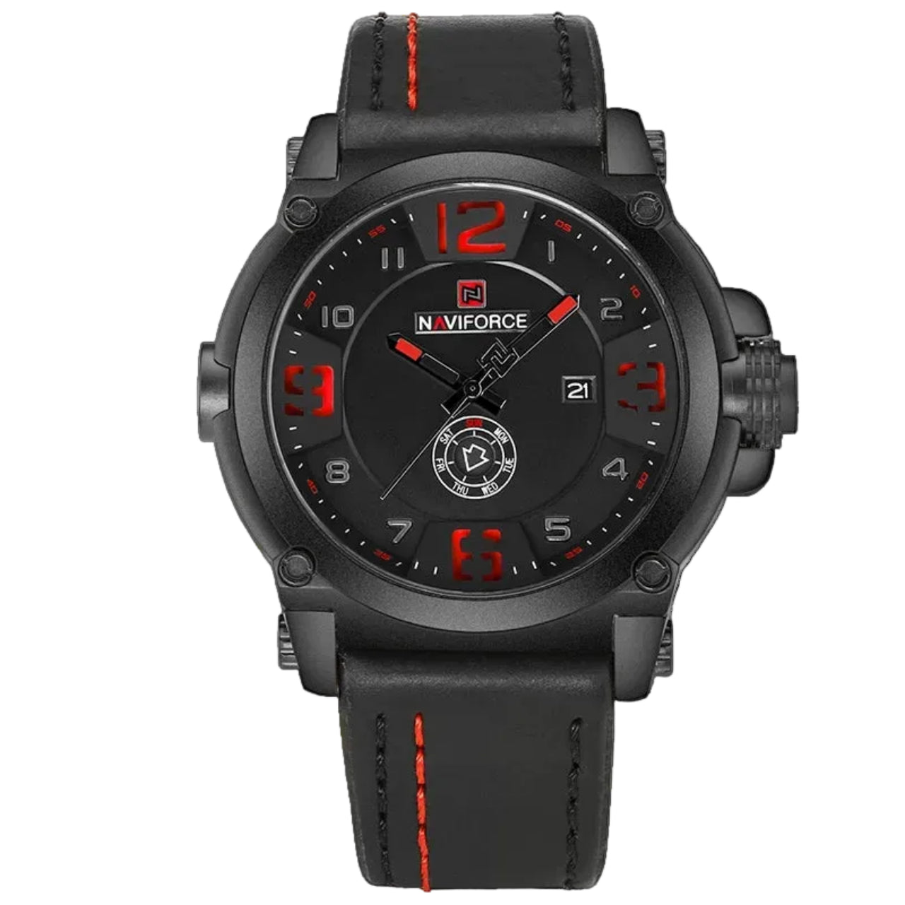 Relógio Masculino Naviforce NF9099 Quartzo Esportivo Luxo Casual