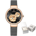 Relógio Feminino NAVIFORCE Quartzo Aço Inox 32 mm 3 ATM