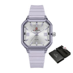 Relógio Feminino NAVIFORCE NF6108 Quartz Silicone 38 mm
