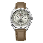 Relógio Masculino Naviforce NF9269 Quartzo Couro Legítimo Esportivo