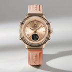 Relógio Feminino NAVIFORCE Dual Display Esportivo 35 mm