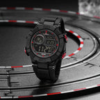 Relógio Masculino NAVIFORCE NF7105 Cronógrafo Quartz Silicone 42 mm