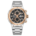 Relógio Masculino NAVIFORCE NF8072 Cronógrafo Quartz Aço Inoxidável 43 mm