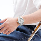Relógio Masculino NAVIFORCE Quartz em Aço Inoxidável 42 mm
