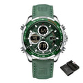 Relógio Masculino Naviforce NF9197L Dual Display Esportivo Luxo