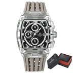 Relógio Masculino NAVIFORCE NF7105 Cronógrafo Quartz Silicone 42 mm