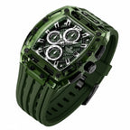 Relógio Masculino NAVIFORCE NF7105 Cronógrafo Quartz Silicone 42 mm