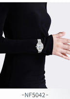 Relógio Feminino NAVIFORCE Quartz Aço Inoxidável 31 mm