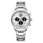 Relógio Masculino NAVIFORCE Cronógrafo Quartz Aço Inoxidável 42 mm