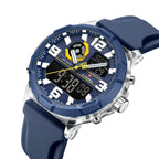 Relógio Masculino NAVIFORCE NF7130 Dual Display Esportivo 45 mm