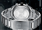 Relógio Masculino NAVIFORCE NF8081 Cronógrafo Quartz Aço 41 mm
