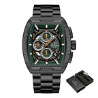 Relógio Masculino NAVIFORCE NF8066 Cronógrafo Quartz Aço Inoxidável 44 mm