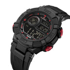 Relógio Masculino NAVIFORCE NF7105 Cronógrafo Quartz Silicone 42 mm