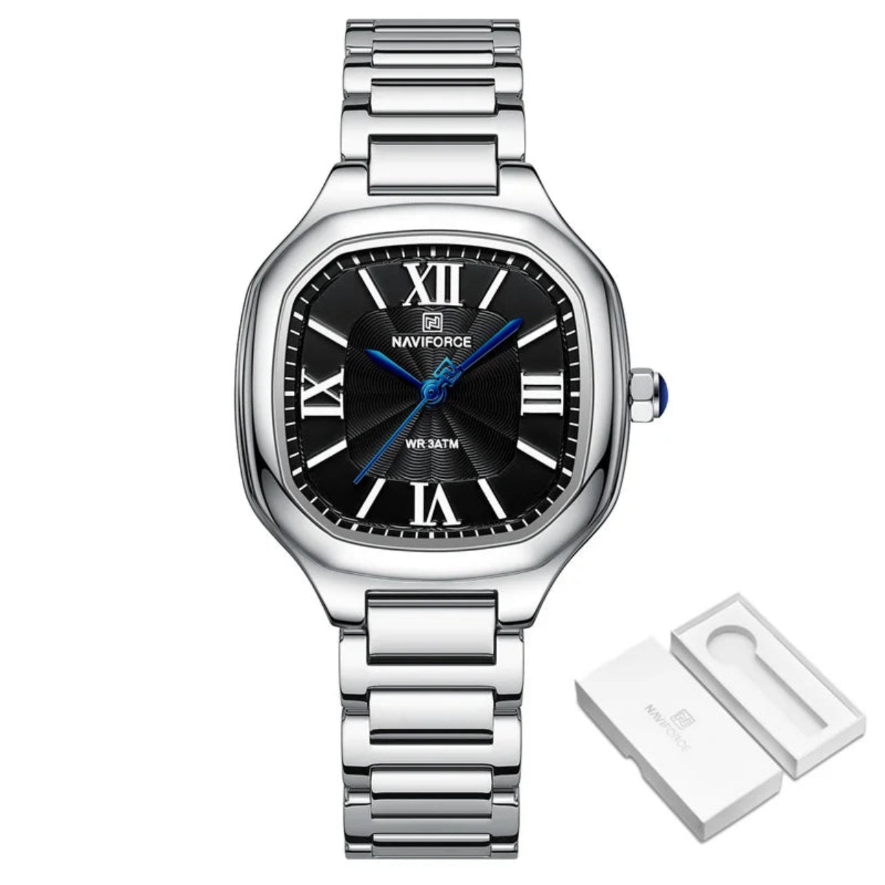 Relógio Feminino NAVIFORCE Quartz Aço Inoxidável 31 mm