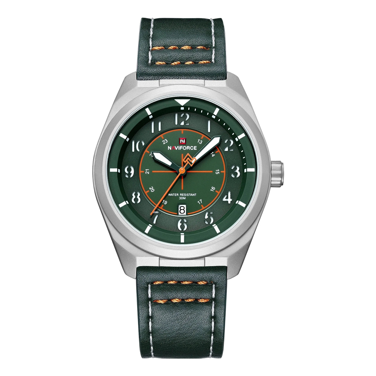Relógio Masculino Naviforce NF9281L Quartzo Couro Legítimo Luxo