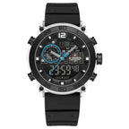 Relógio Masculino NAVIFORCE NF6104 Dual Display Esportivo 45 mm