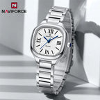Relógio Feminino NAVIFORCE Quartz Aço Inoxidável 31 mm