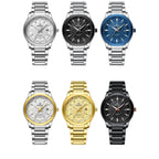 Relógio Masculino NAVIFORCE Quartz em Aço Inoxidável 42 mm
