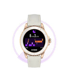 Relógio Smartwatch HONOR ROSSINI 2e Tela Redonda AMOLED Couro Nappa