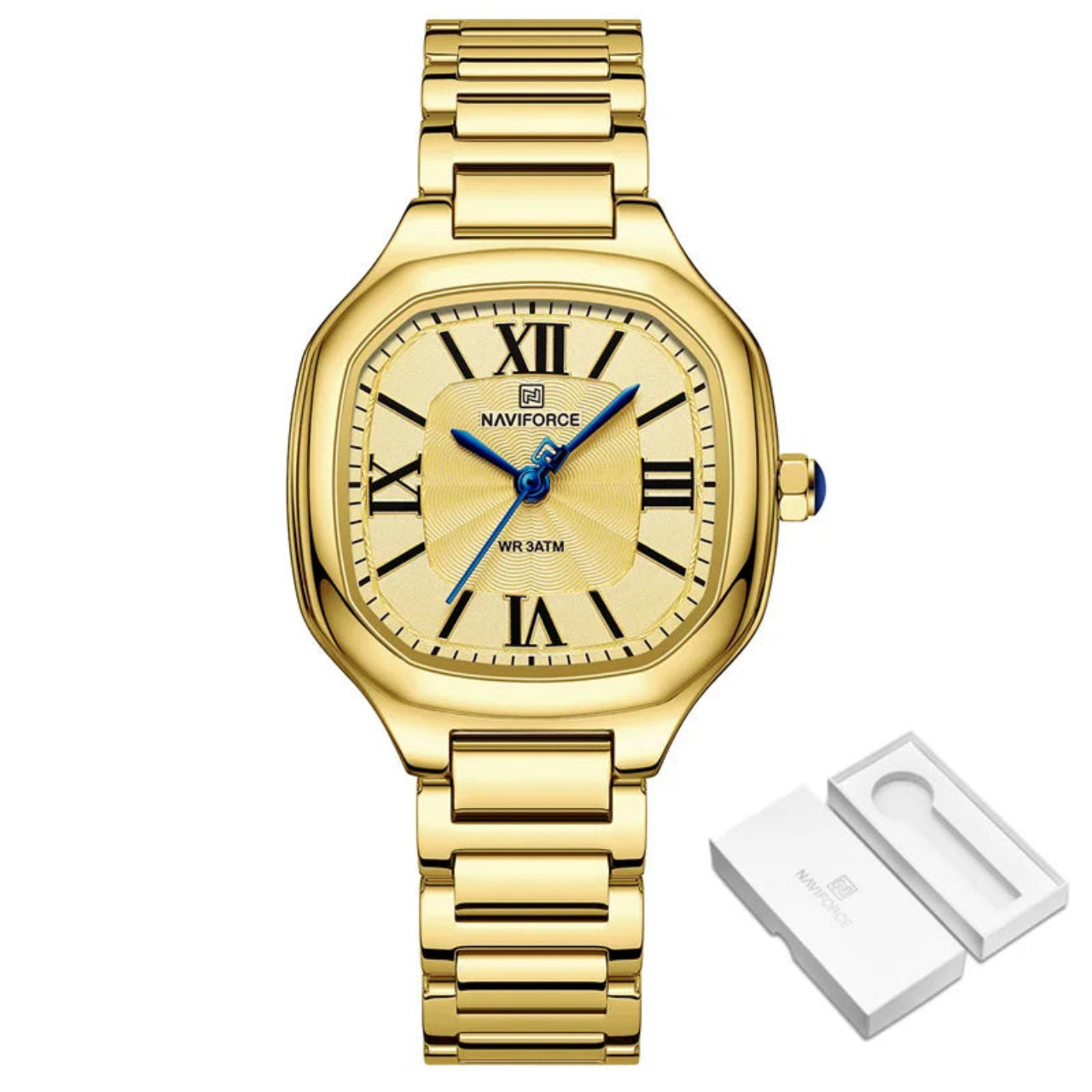 Relógio Feminino NAVIFORCE Quartz Aço Inoxidável 31 mm