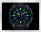 Relógio Masculino Naviforce NF9269 Quartzo Couro Legítimo Esportivo