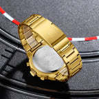 Relógio Masculino NAVIFORCE NF8072 Cronógrafo Quartz Aço Inoxidável 43 mm