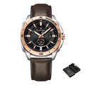 Relógio Masculino Naviforce NF9269 Quartzo Couro Legítimo Esportivo