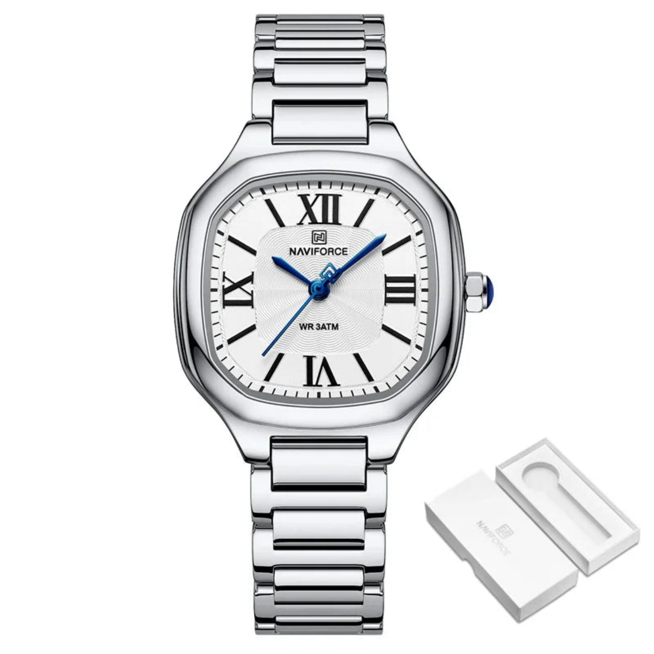 Relógio Feminino NAVIFORCE Quartz Aço Inoxidável 31 mm
