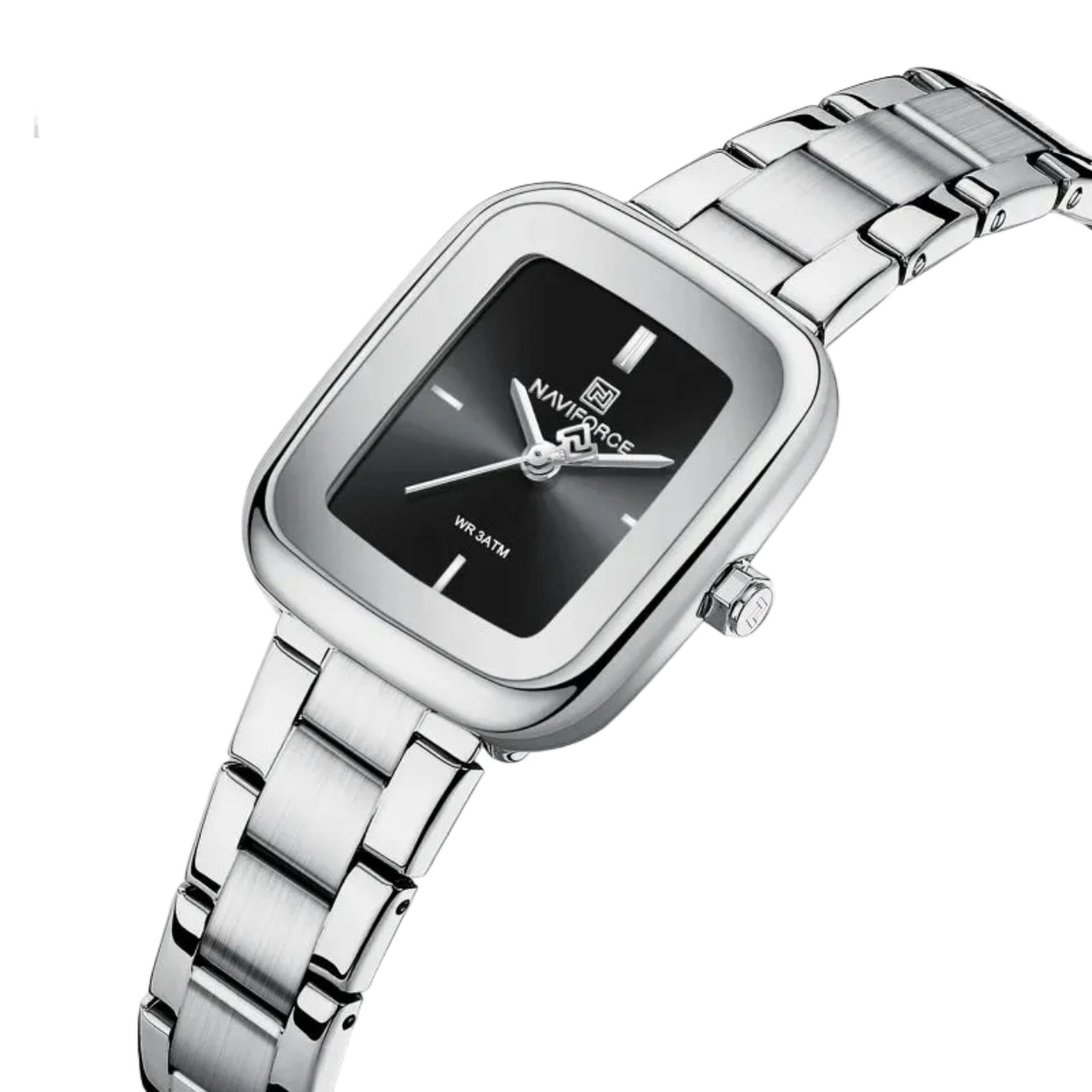 Relógio Feminino NAVIFORCE NF5075 Quartz Aço Inoxidável 26 mm