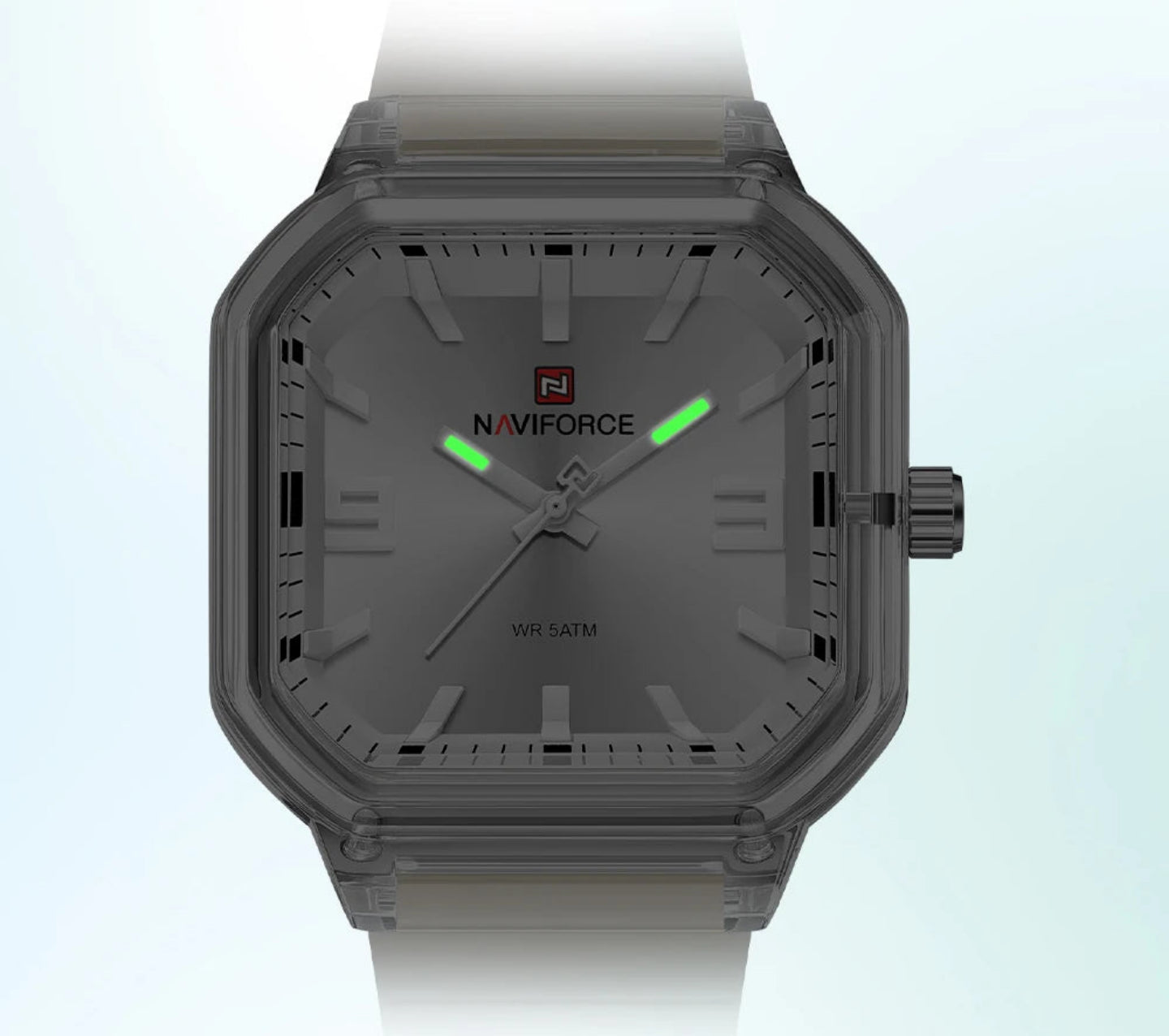 Relógio Feminino NAVIFORCE NF6108 Quartz Silicone 38 mm