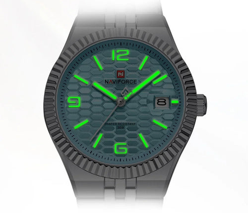 Relógio Feminino Naviforce NF5079 Quartzo Aço Inoxidável Romântico