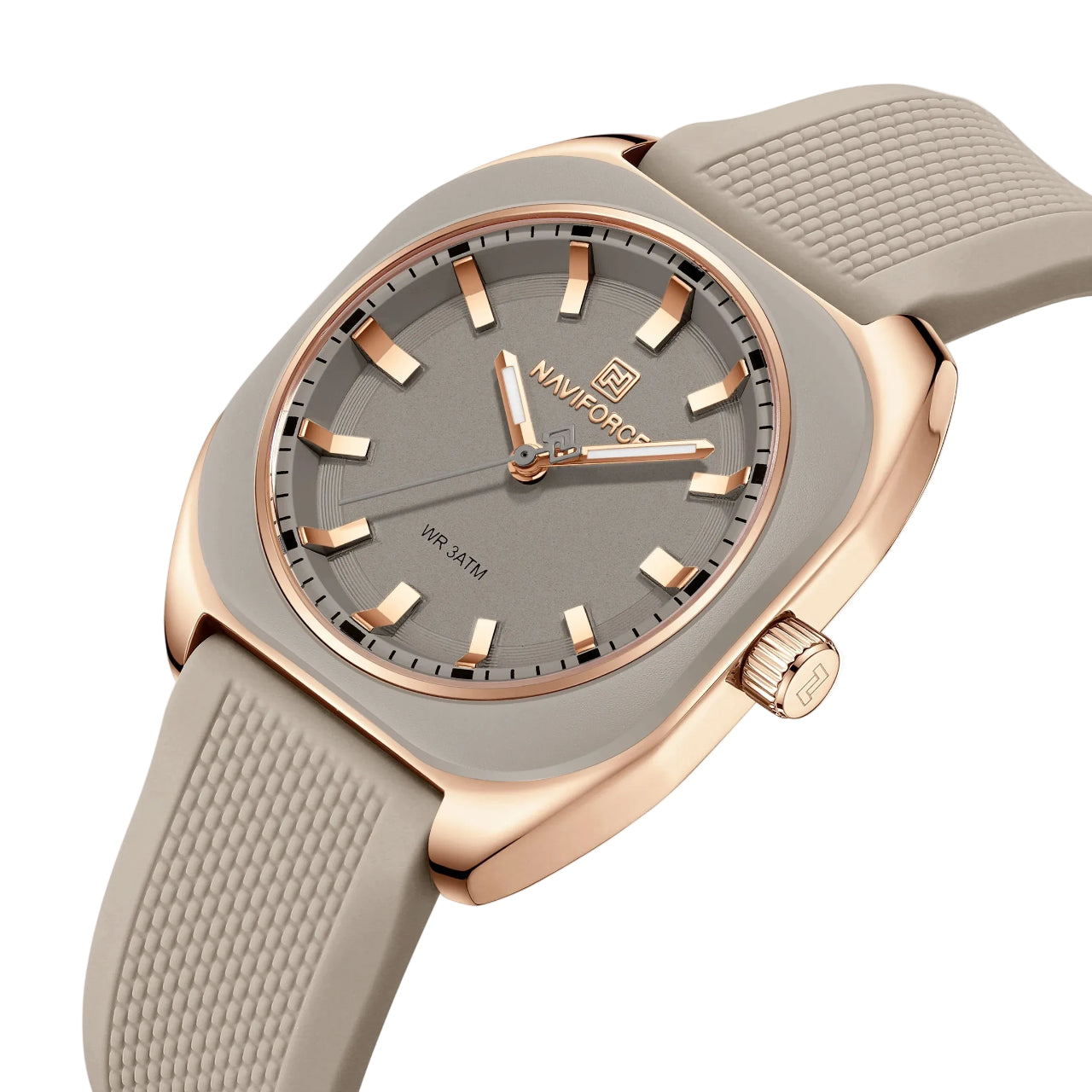Relógio Feminino NAVIFORCE NF5061 Quartz Silicone 33 mm