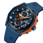 Relógio Masculino Naviforce NF8049 Quartzo Cronógrafo Aço Inoxidável