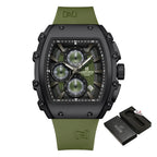 Relógio Masculino NAVIFORCE NF8070 Cronógrafo Quartz 43 mm Silicone